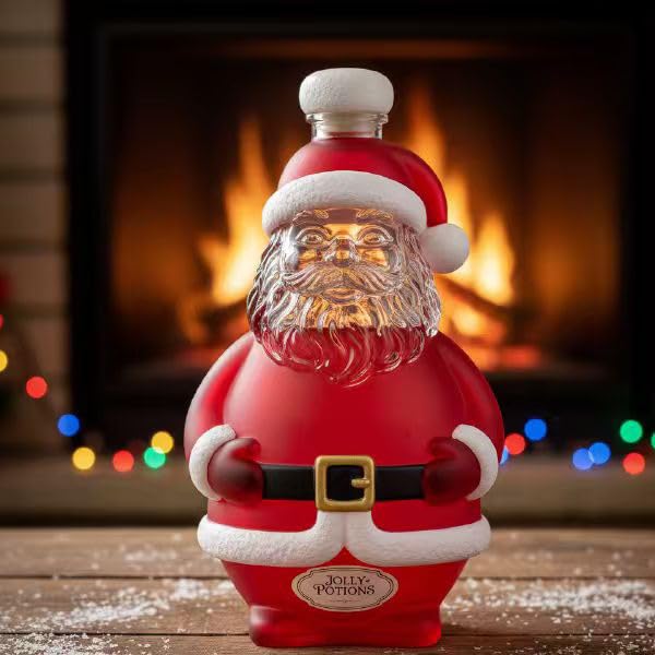 Santa Claus Whiskey Bottle