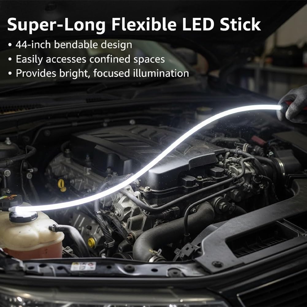 🔋LED Flashlight Stick