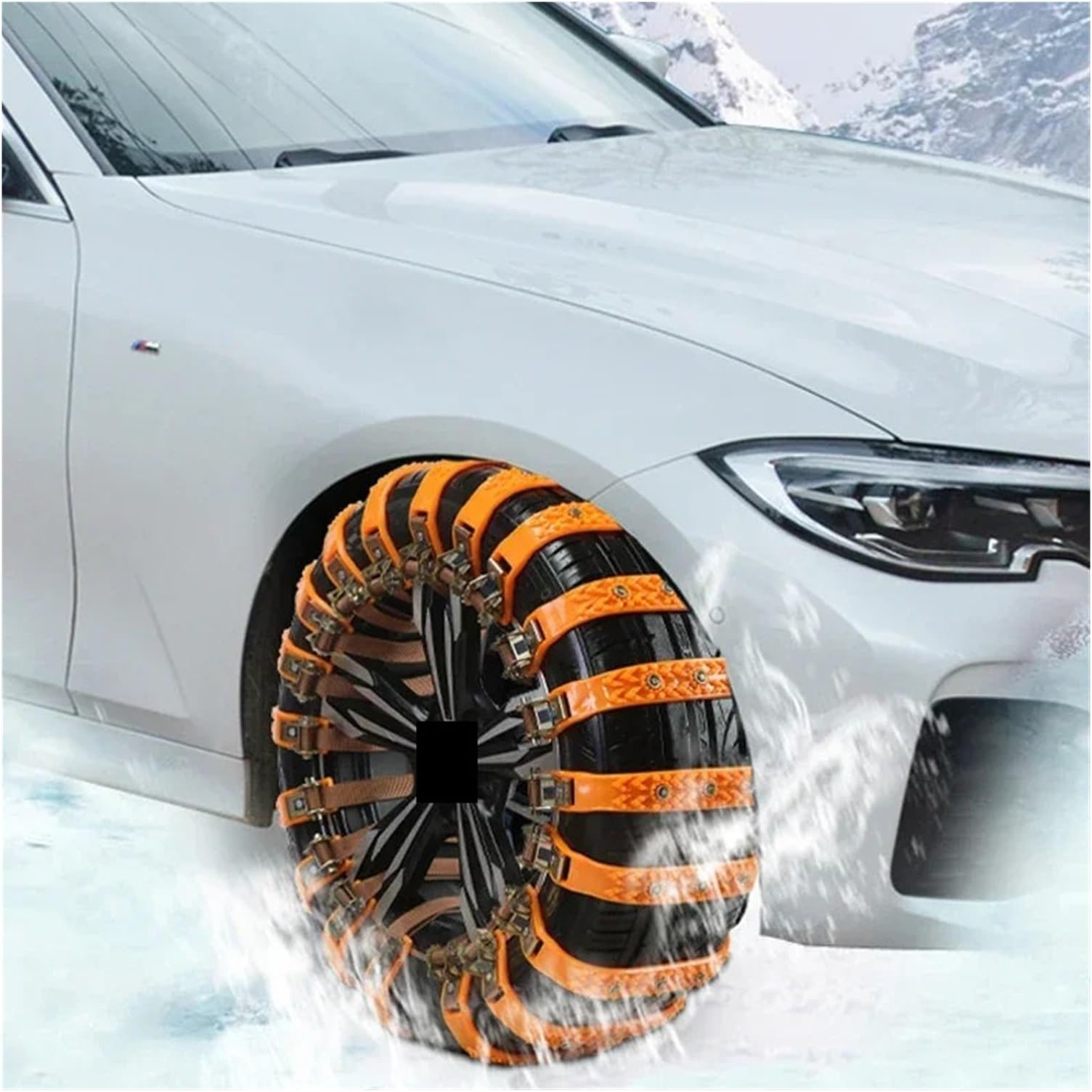 🔥2025 Winter Hot Sale🔥Universal Reusable Anti-skid PE Tire Chains