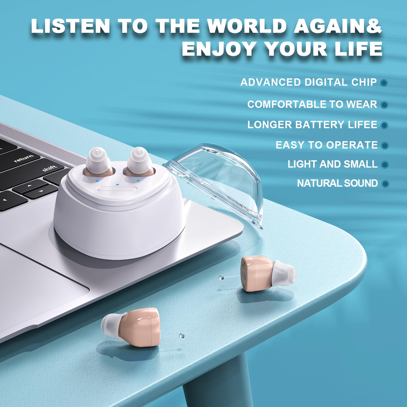 Welnax™ Hearing Aids Help You Restore Your Hearing Immediately