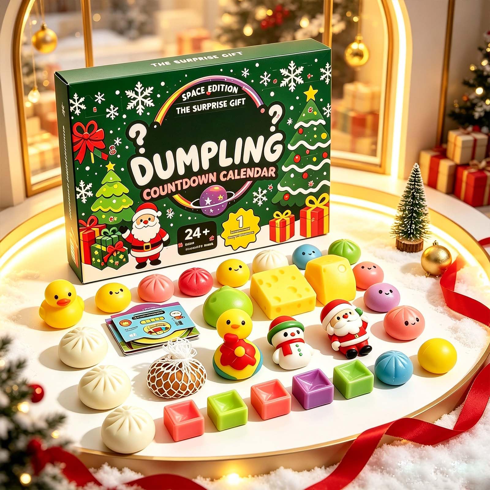 🎄24-Day Christmas Squishy Advent Calendar
