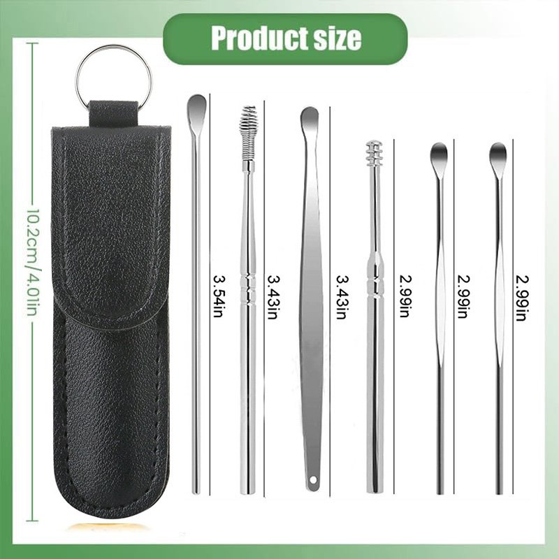 🔥 49% OFF🔥Innovative Spring EarWax Cleaner Tool Set
