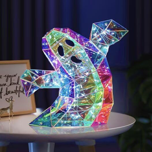 Prismatic Iridescent Spooky Ghost