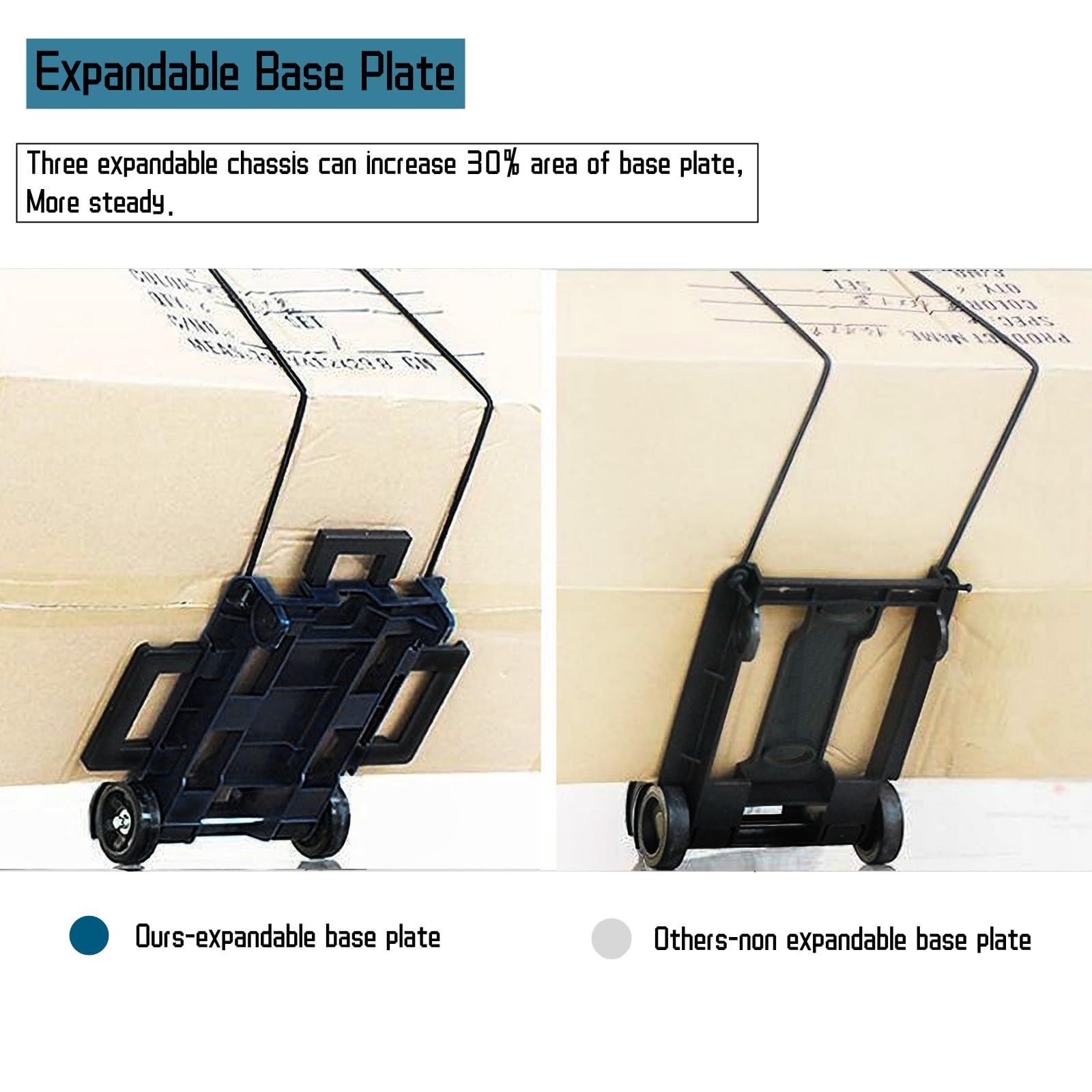 Folding Hand Truck Collapsible Light Duty Dolly
