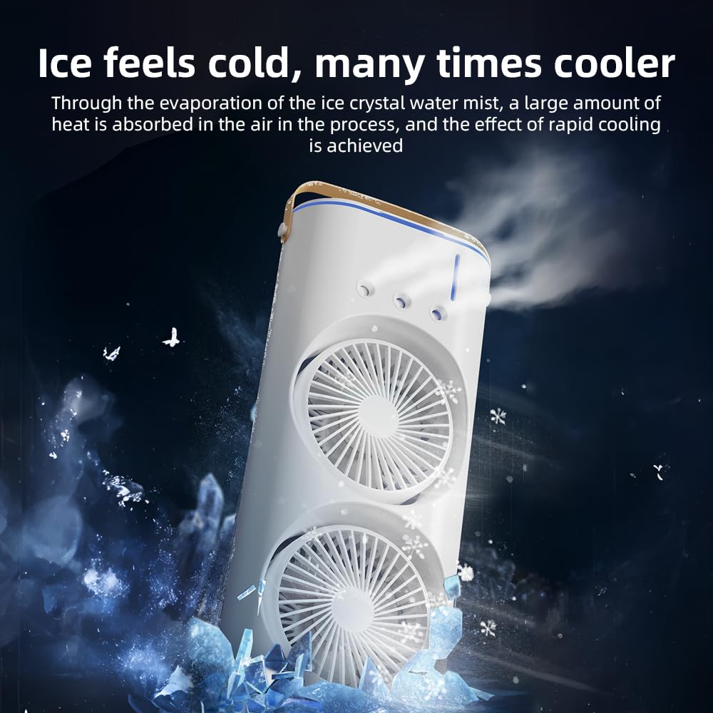 Super Silent Double Blade Tower Cooling Fan