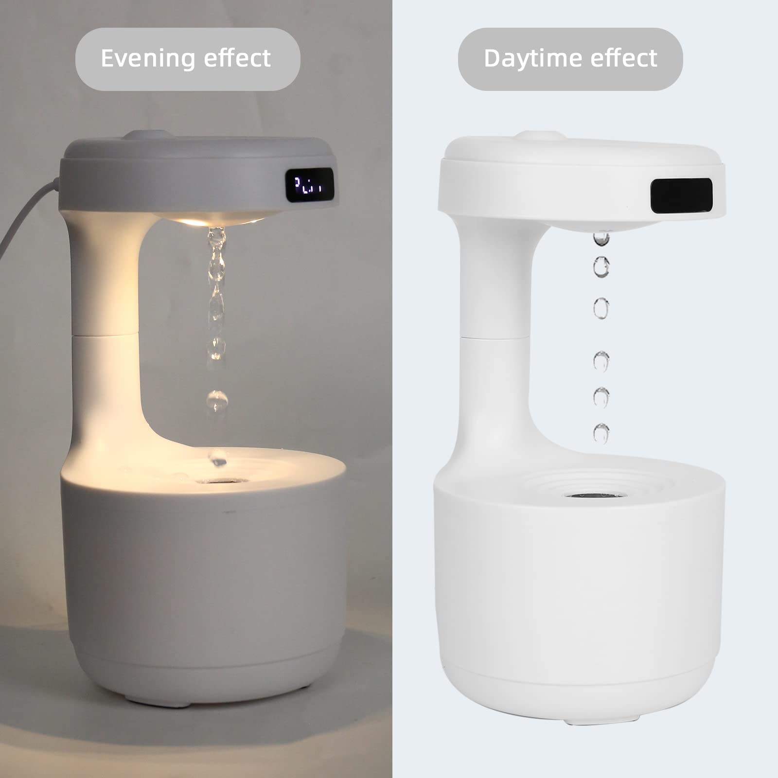 💧Anti-Gravity Droplet Humidifier