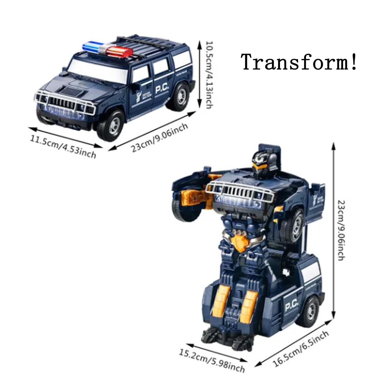 🔥PROMOTION 49% OFF🔥Transforming Robot Model Toy Car