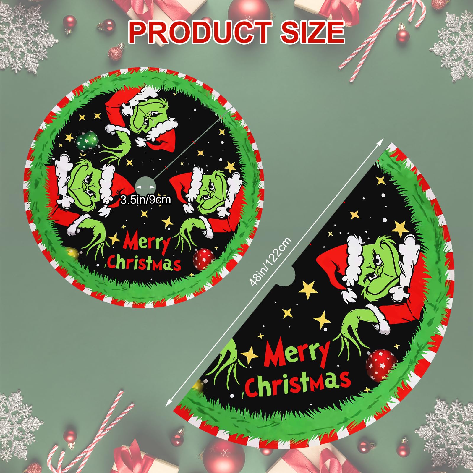 Christmas Tree Skirt 48 Inch