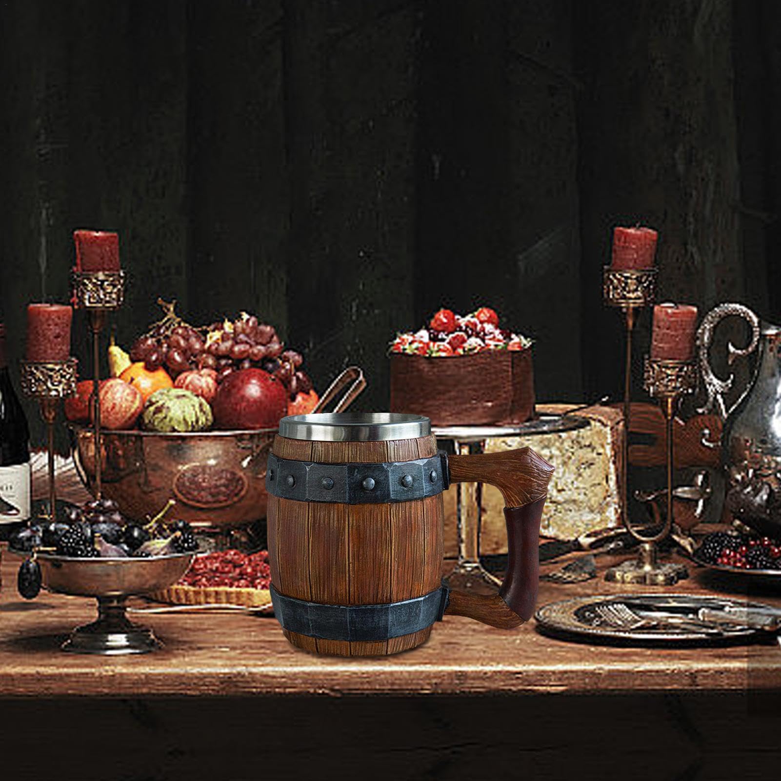 Handcrafted Wooden Mug