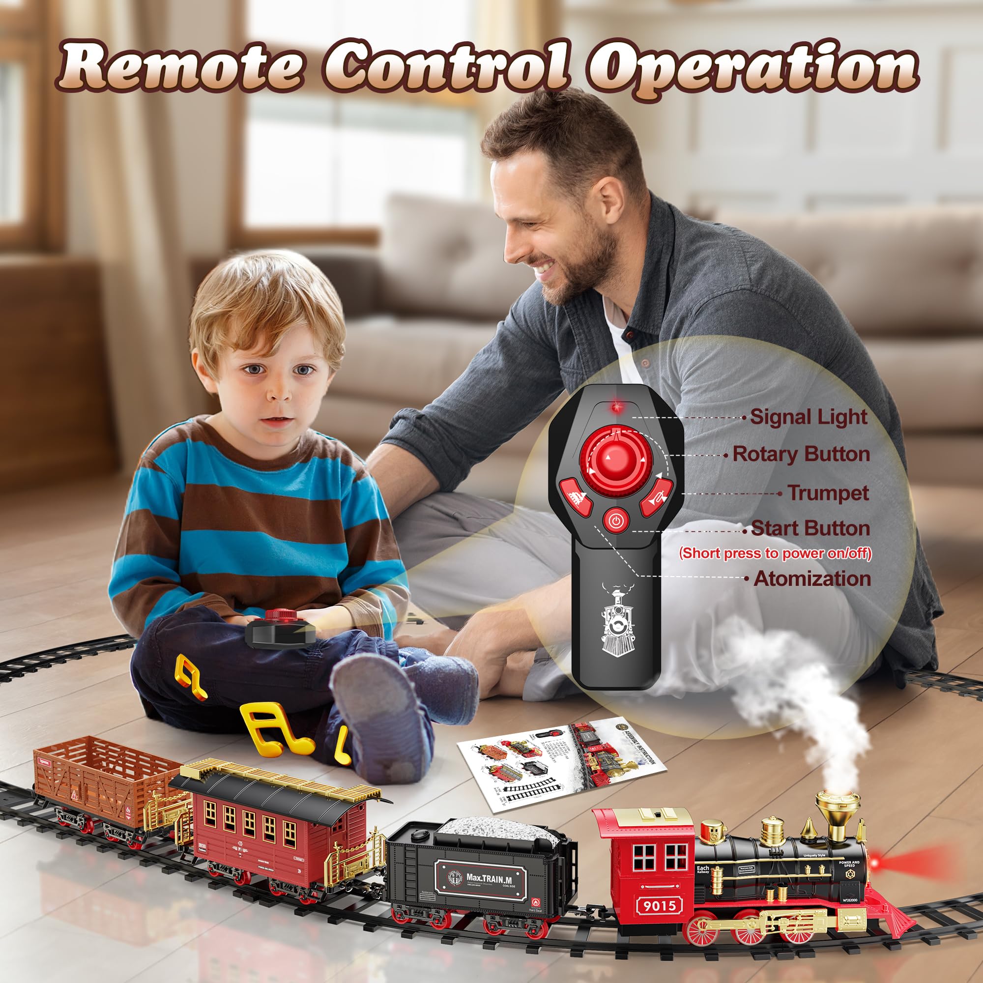 💥LAST DAY SALE 49% OFF-Talent Christmas Remote Control Train