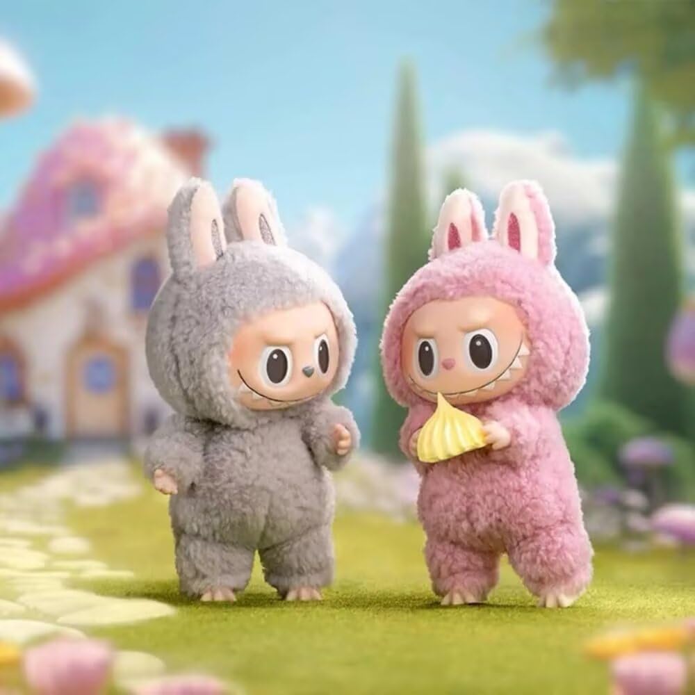 Labubu Exciting Macaron Plush Doll