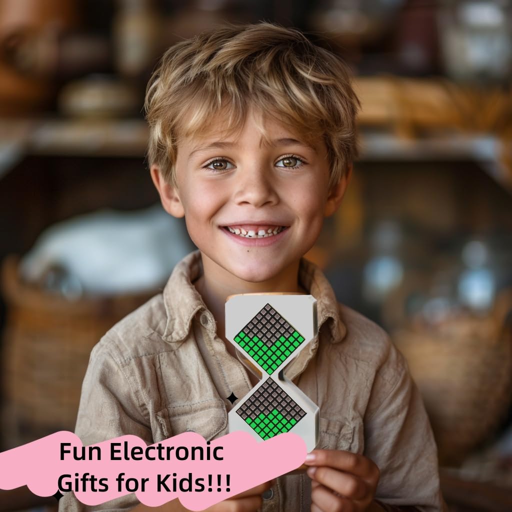 Funny LED Electronic Hourglass with Gravity Sensor