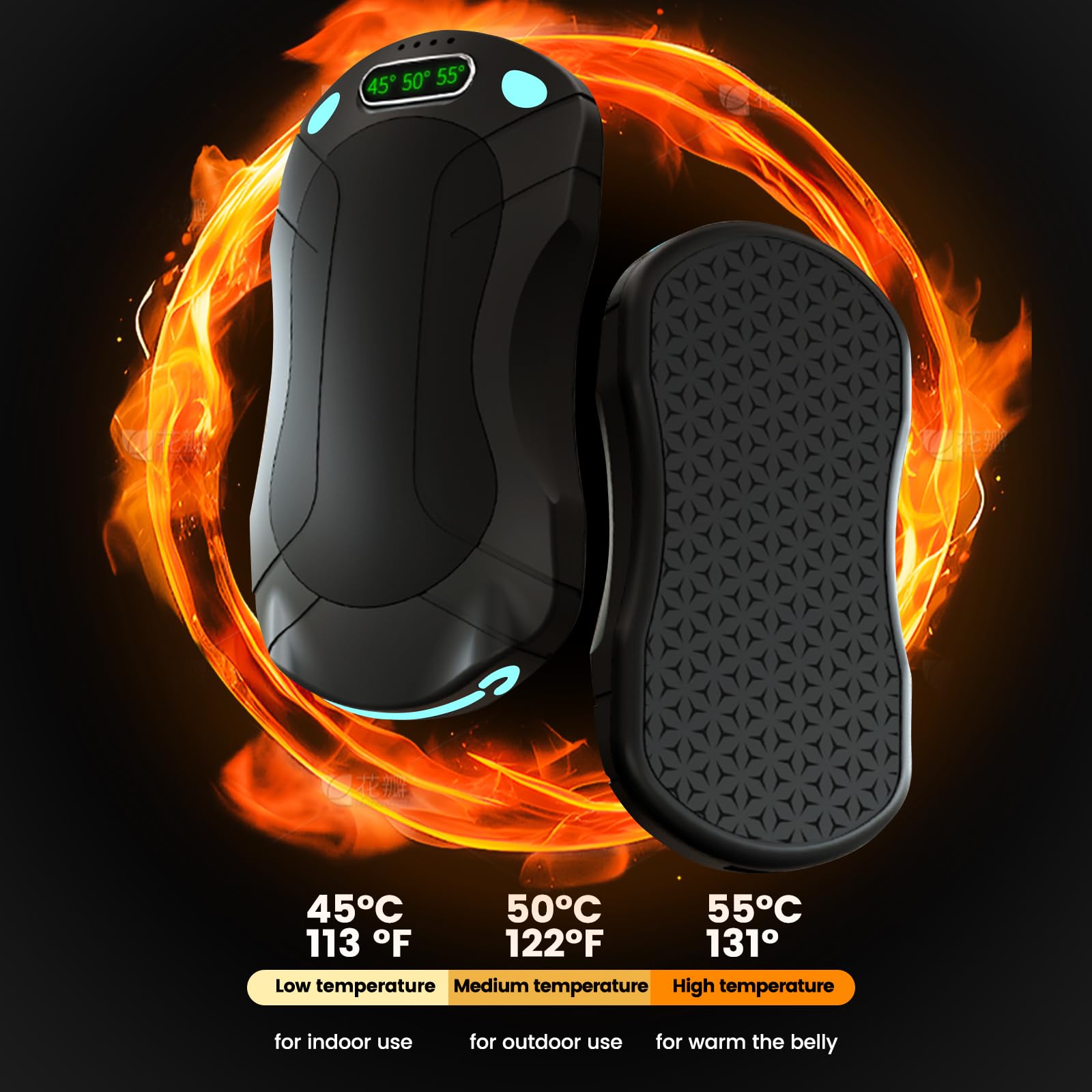 🎁2 Packs Magnetic Hand Warmers Rechargeable