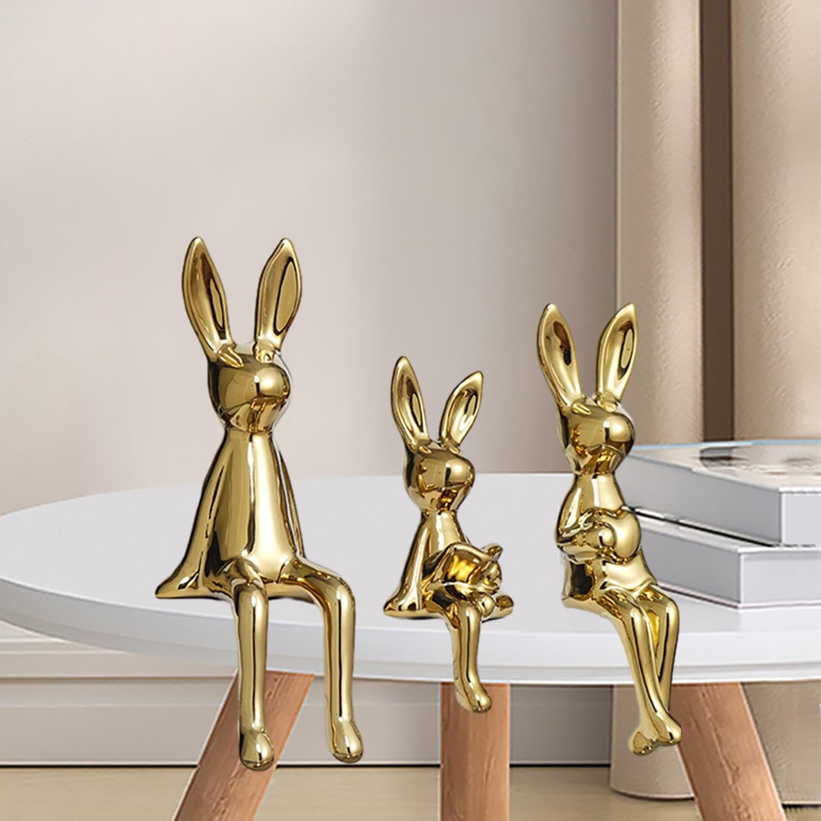 🐰🎉49% off -Golden Bunny Decorative Rabbit Figurines
