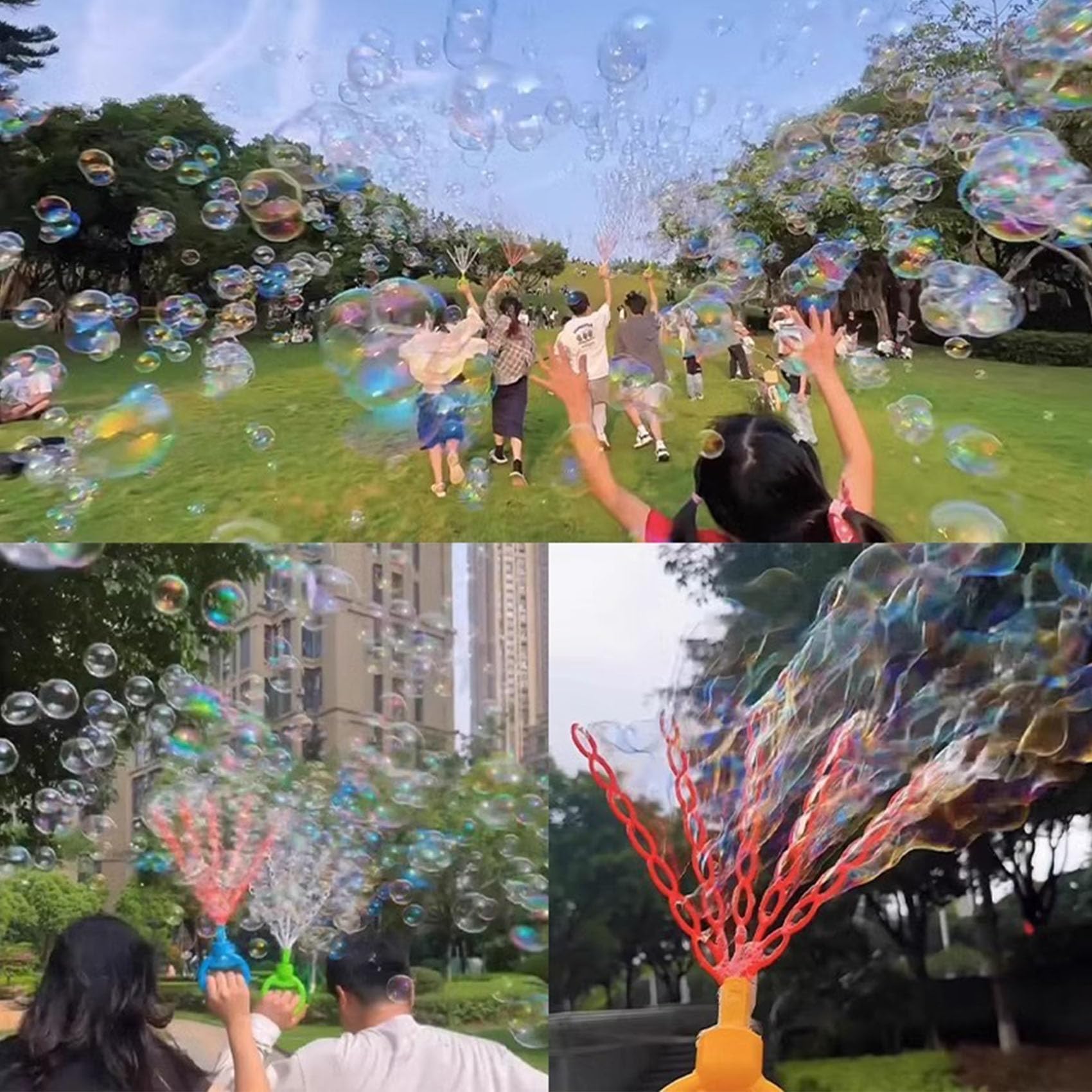 Magical 5-Claw Smiley Bubble Stick