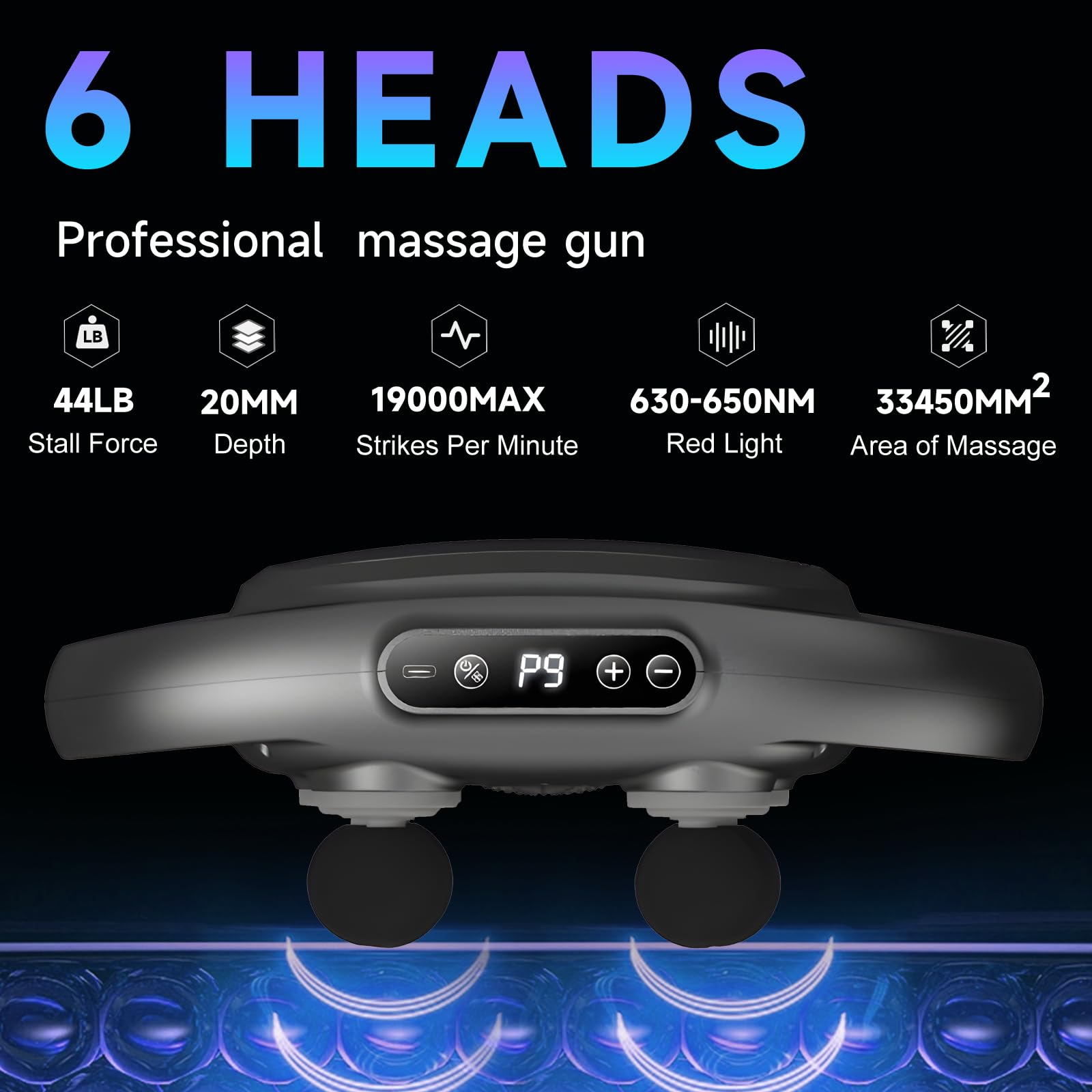 🔥Last Dat 49% OFF🔥Professional Six-head Automatic Fascia Massager