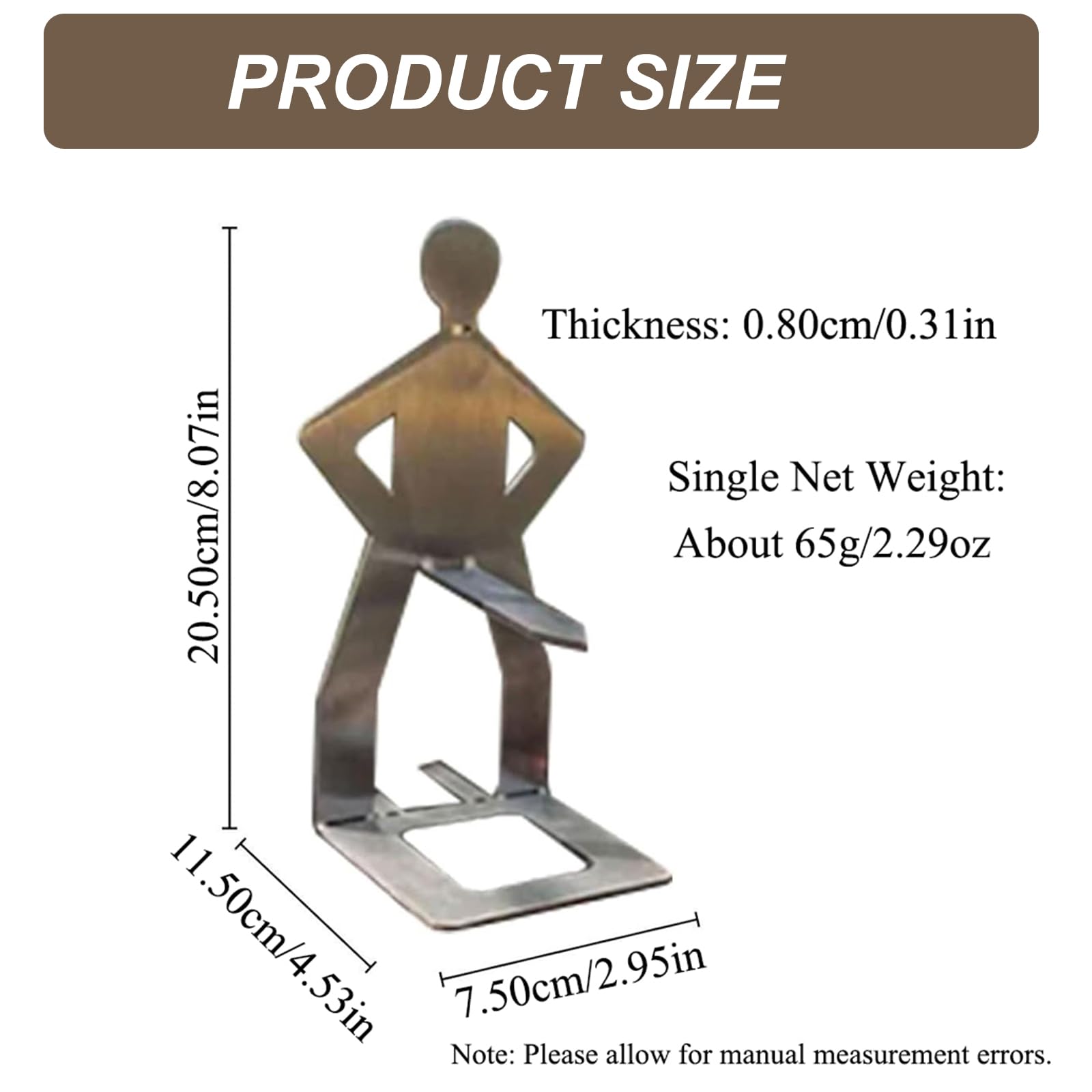 2025 New Funny Stainless Steel Sausage Holder