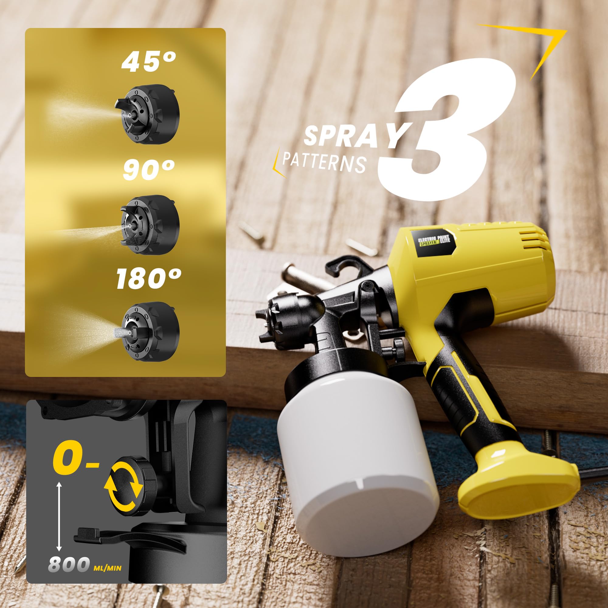 Portable Automatic High-pressure Paint Spray Gun