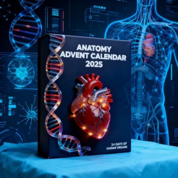 🔥Hot Sale Promotion 49% OFF🧬🫀2025 Anatomy Advent Calendar