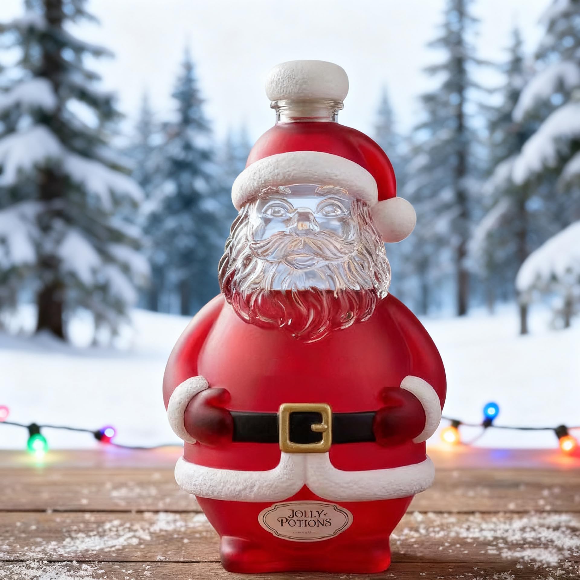 Santa Claus Whiskey Bottle
