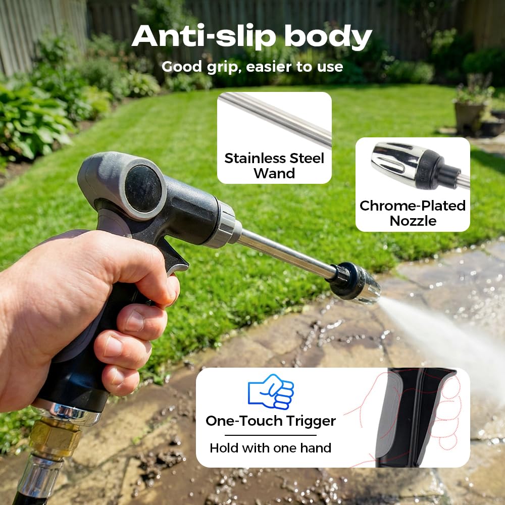 Heavy Duty Garden High-Pressure Car Wash Gun