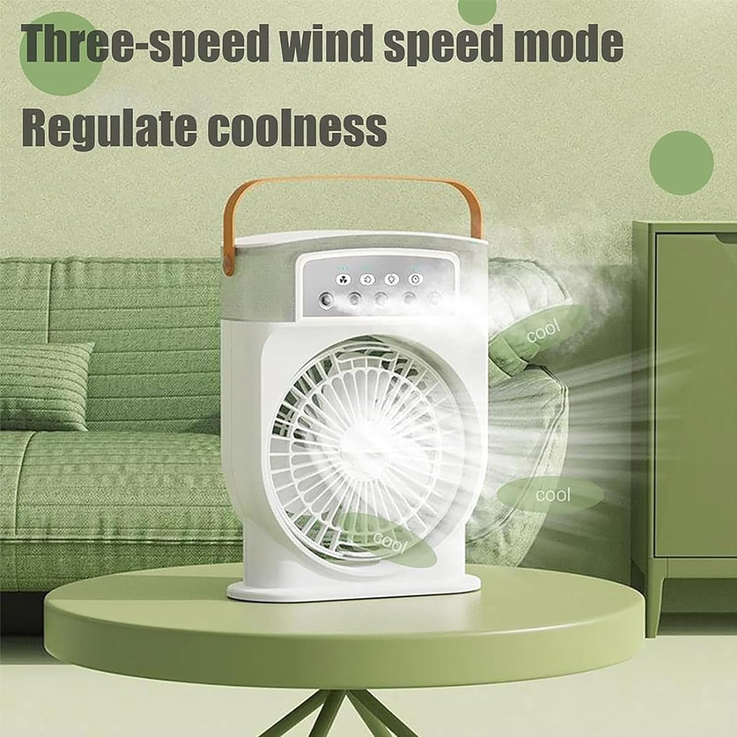 [Copy]3 in 1 Air Cooler, save more electricity+FREE Sun Protection Film Glass Film