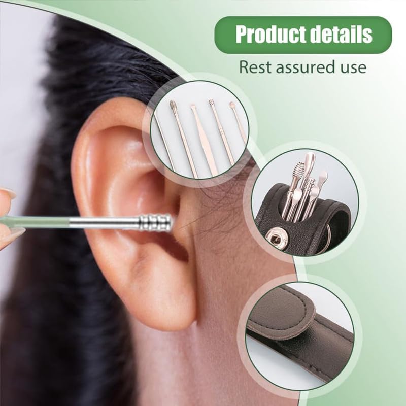 🔥 49% OFF🔥Innovative Spring EarWax Cleaner Tool Set
