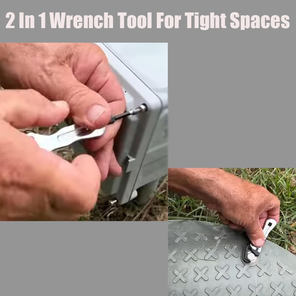 Micro Stubby Pipe Vise Adjusting Wrench