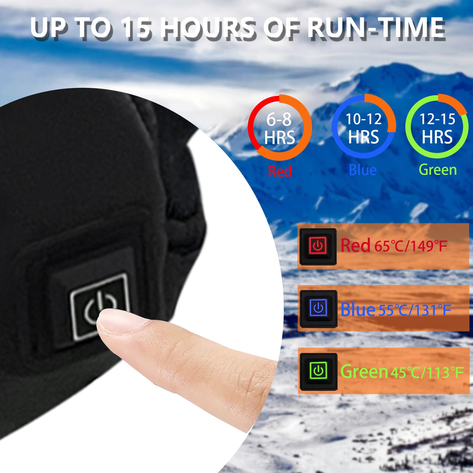 Electric Heated Hand Warmer Pouch