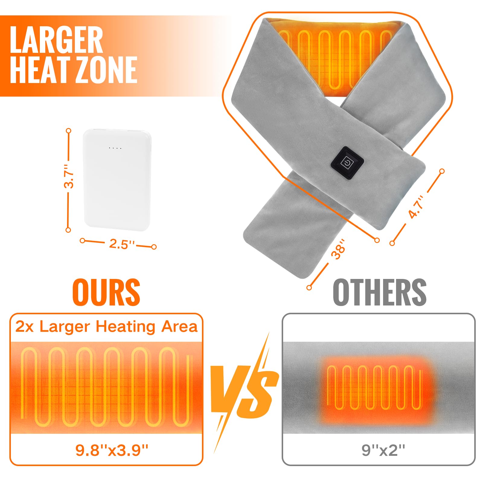 🔥New Year Promotion 49% Off - 🎁Intelligent Electric Heating Scarf