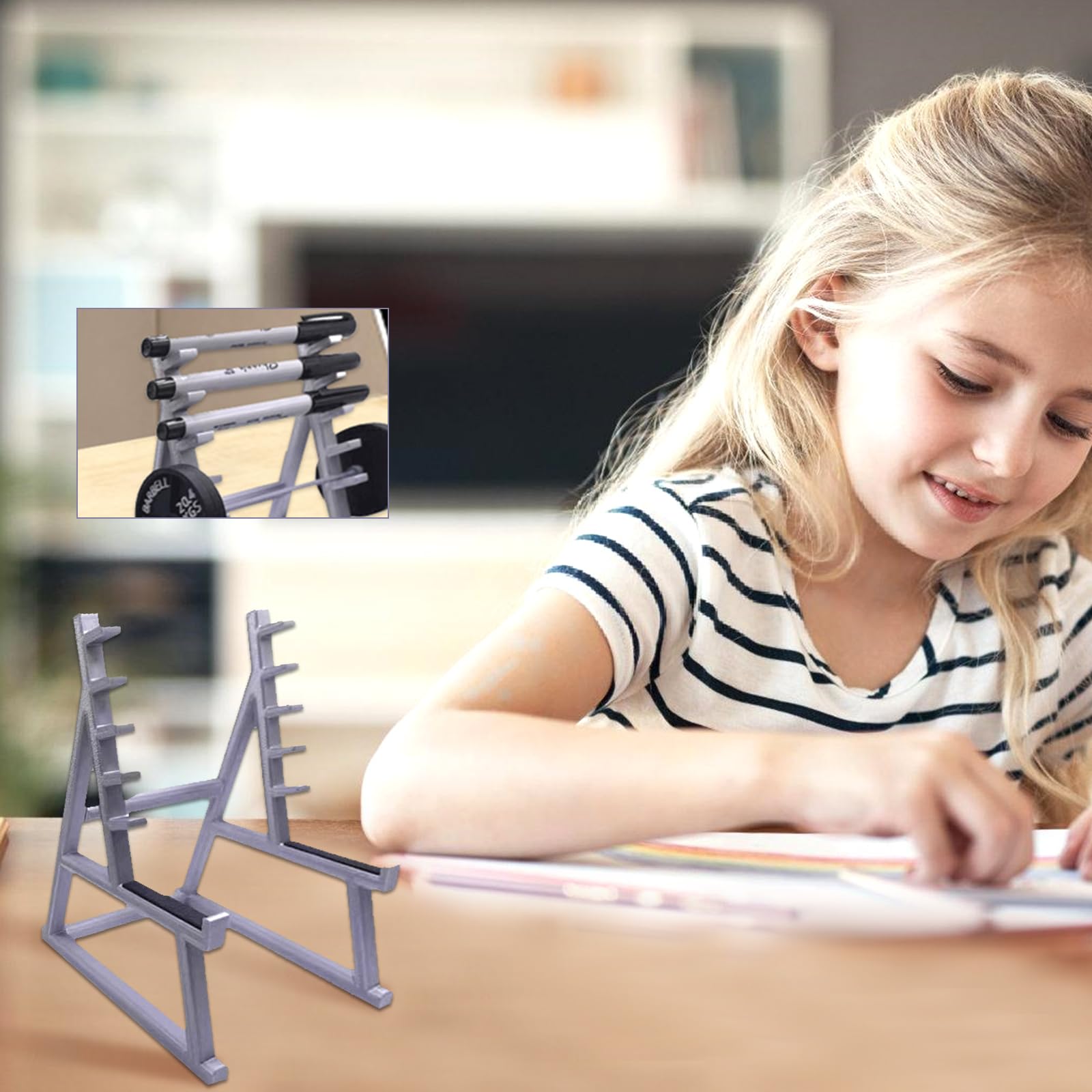 🎁Best Gift 49% OFF - Squat Rack Pen Holder