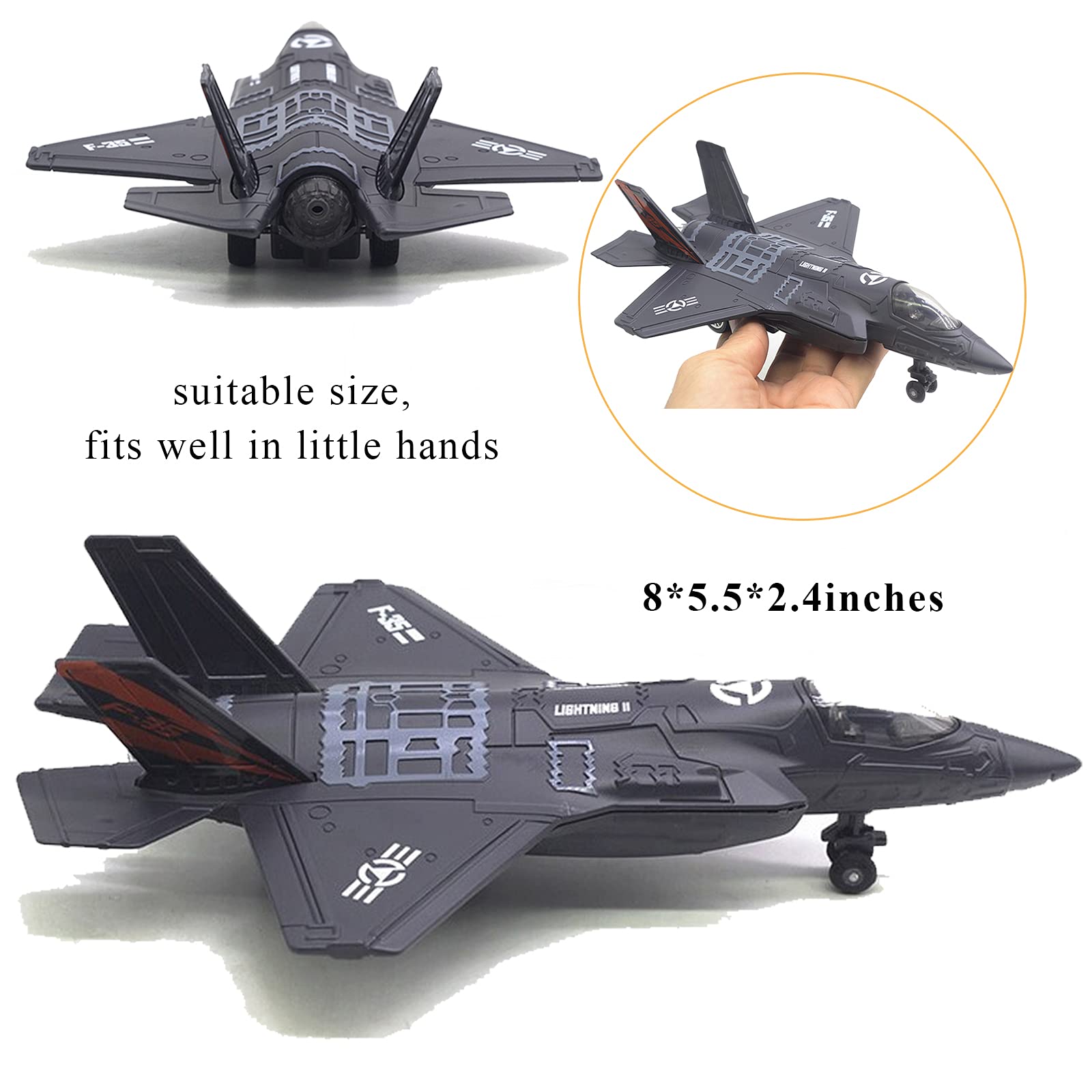 Metal Fighter Jet Military Plane Model