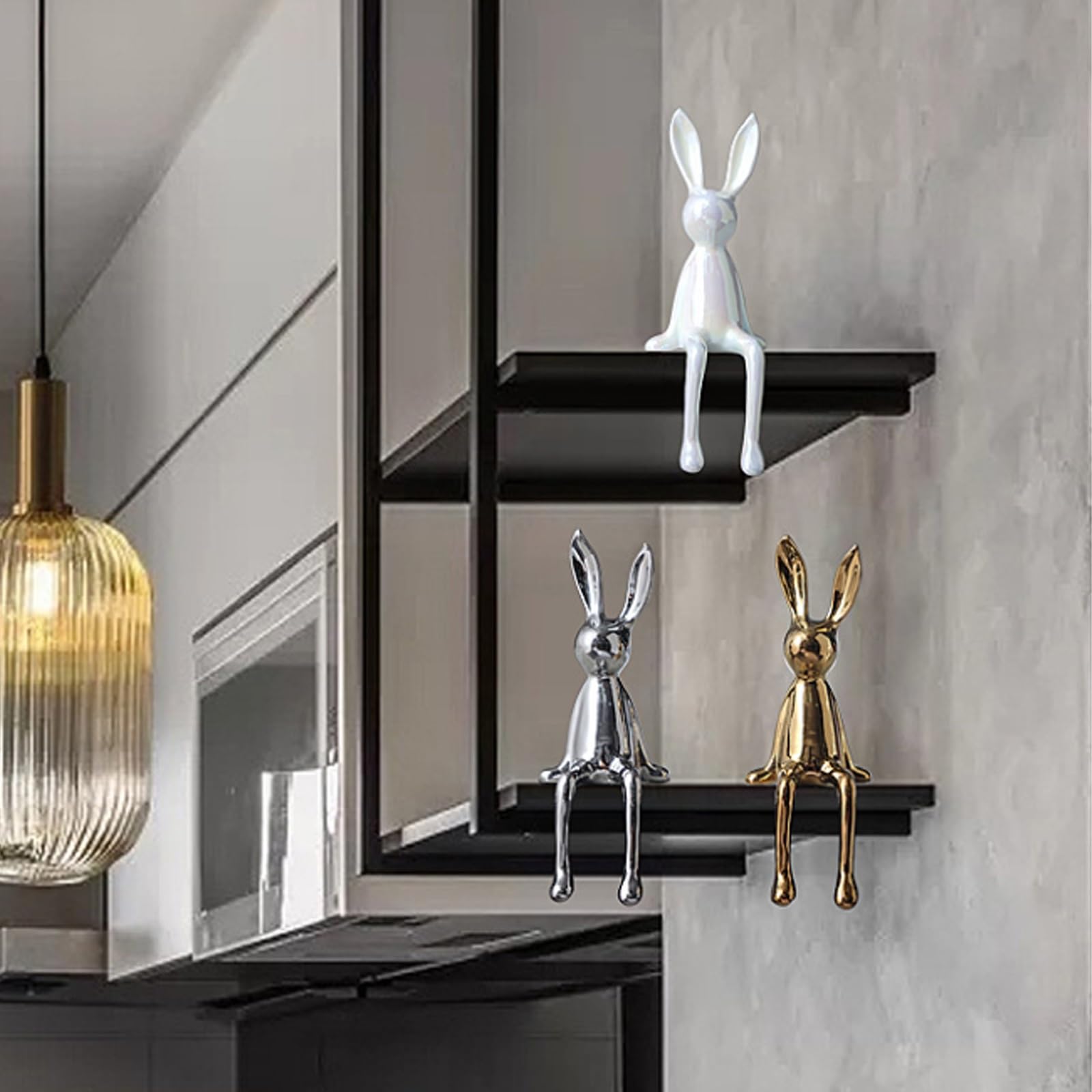 🐰🎉49% off -Golden Bunny Decorative Rabbit Figurines