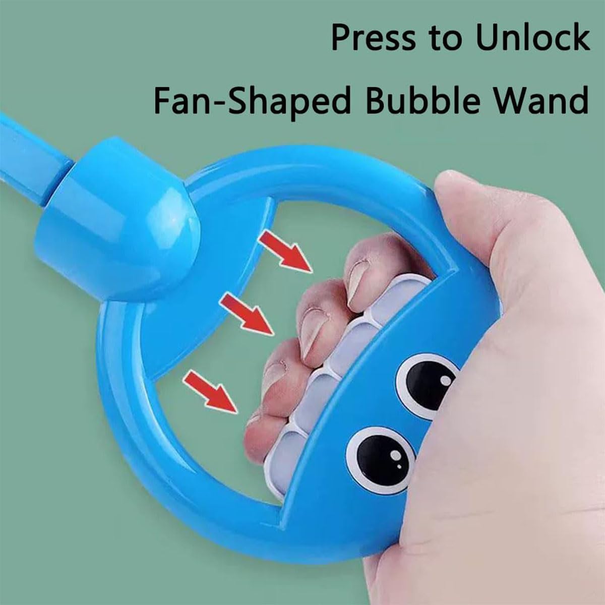 Magical 5-Claw Smiley Bubble Stick