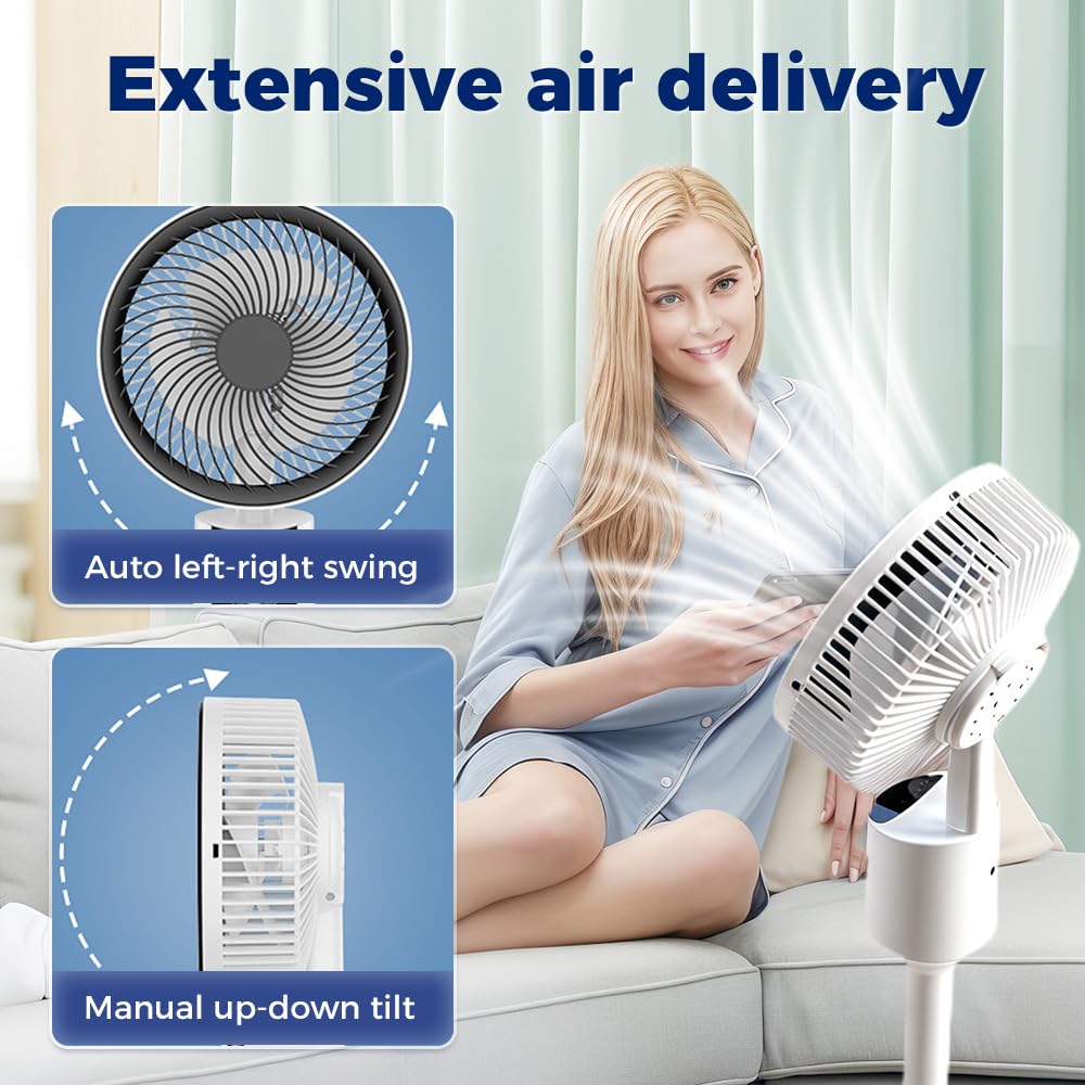 🧊 Summer Hot Sale 50% OFF🍃❄️Oscillating Electric Stand Circulation Fan