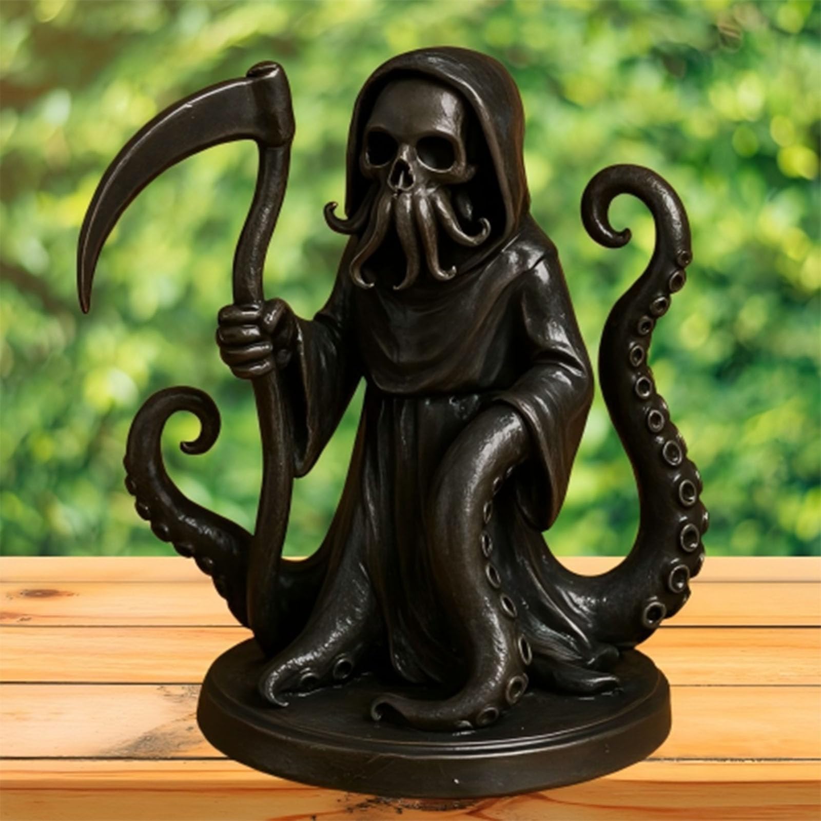 Gothic Octopus Tentacle Statue