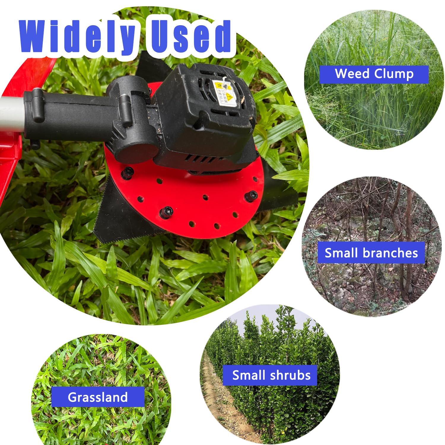 Steel Weed Trimmer Head Brush Cutter Blade