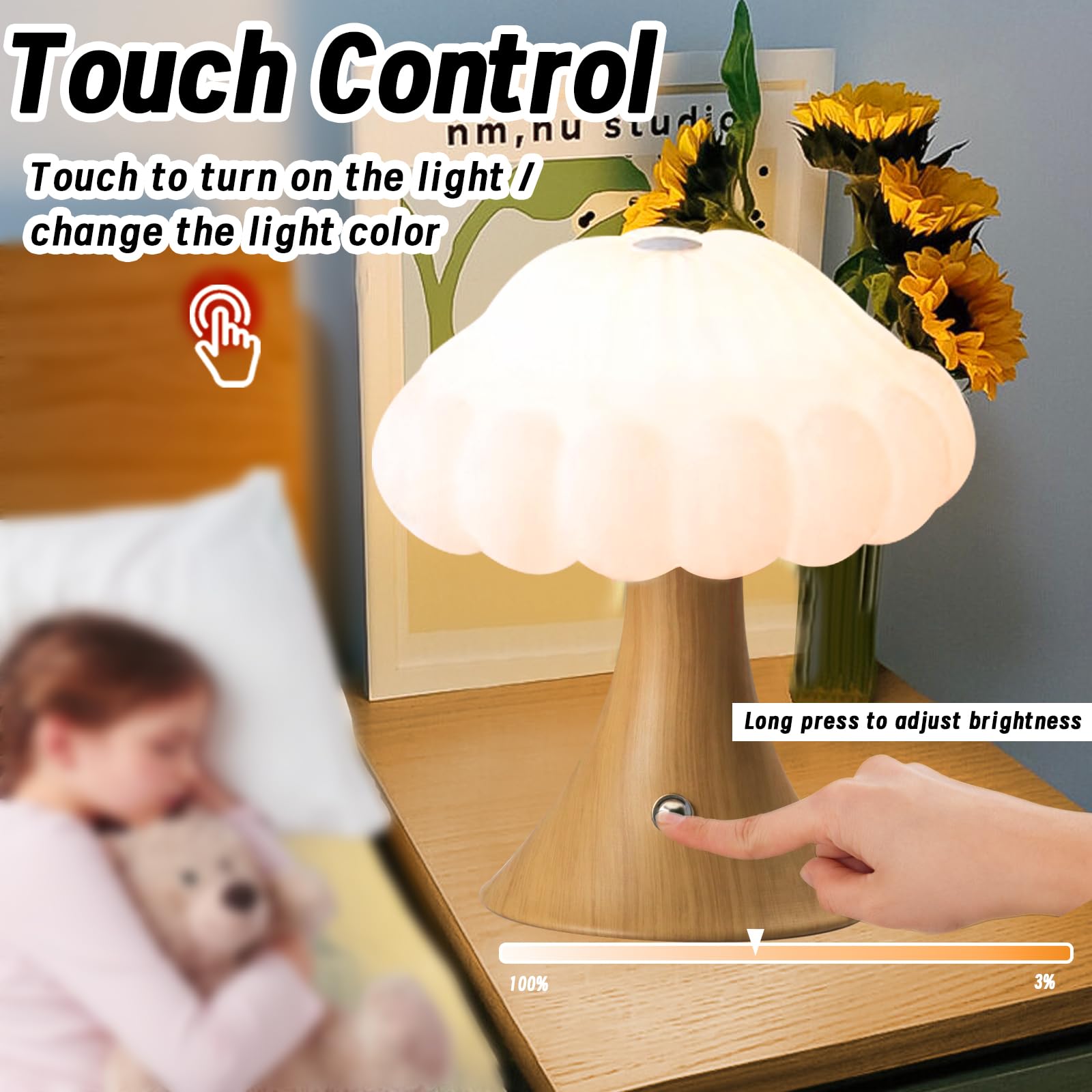 🍄Mushroom Table Light