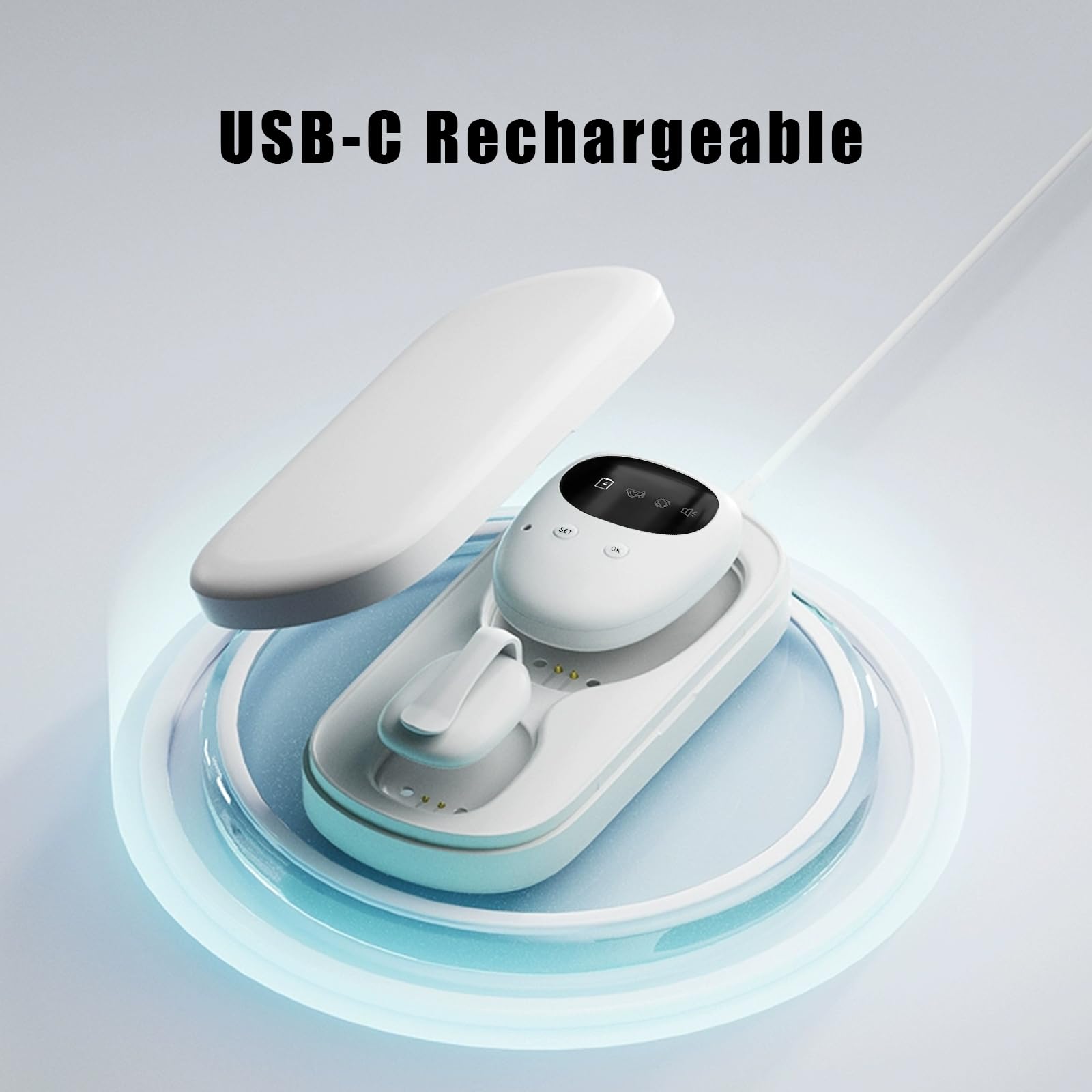 Incontinence Sensor Monitor Alarm for Elderly