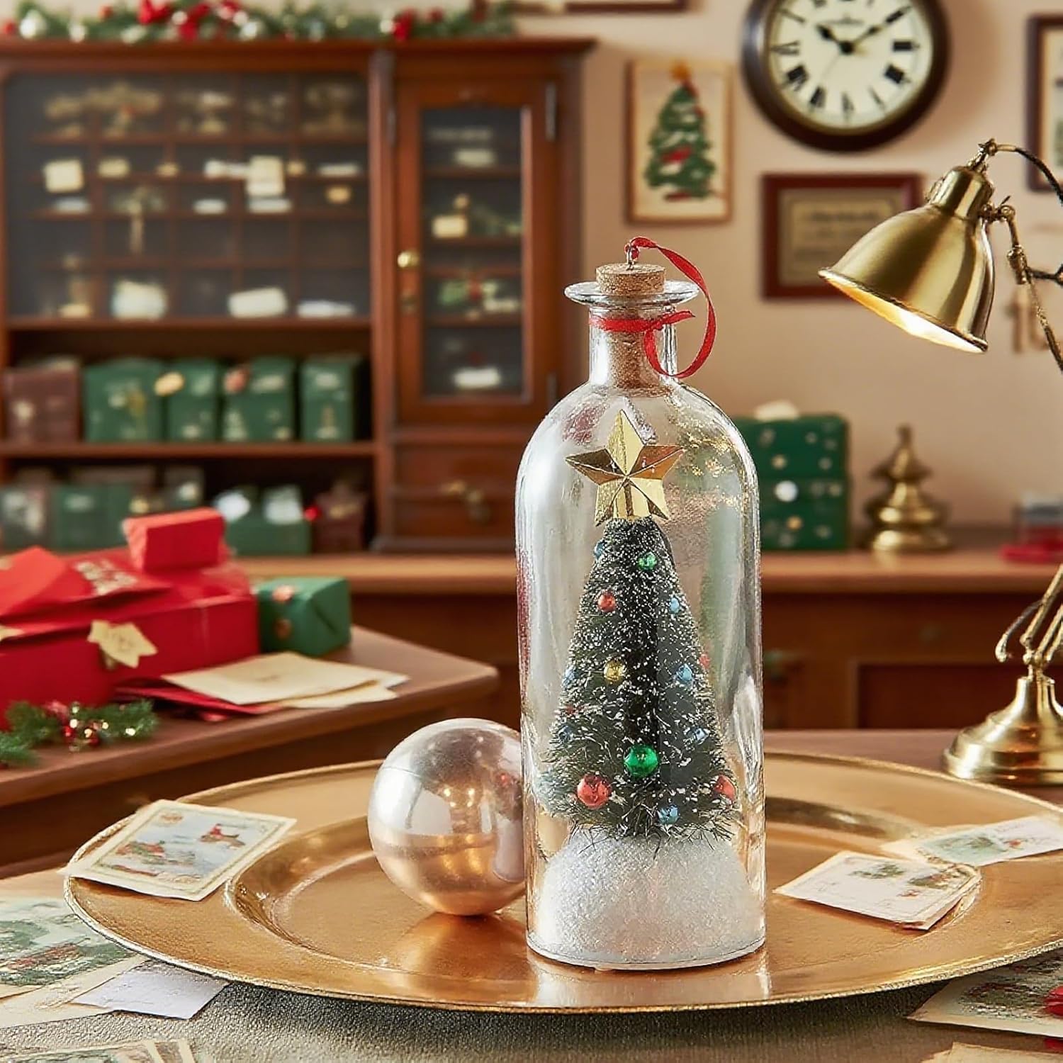 🔥Mr. Christmas Christmas Tree Message In A Bottle