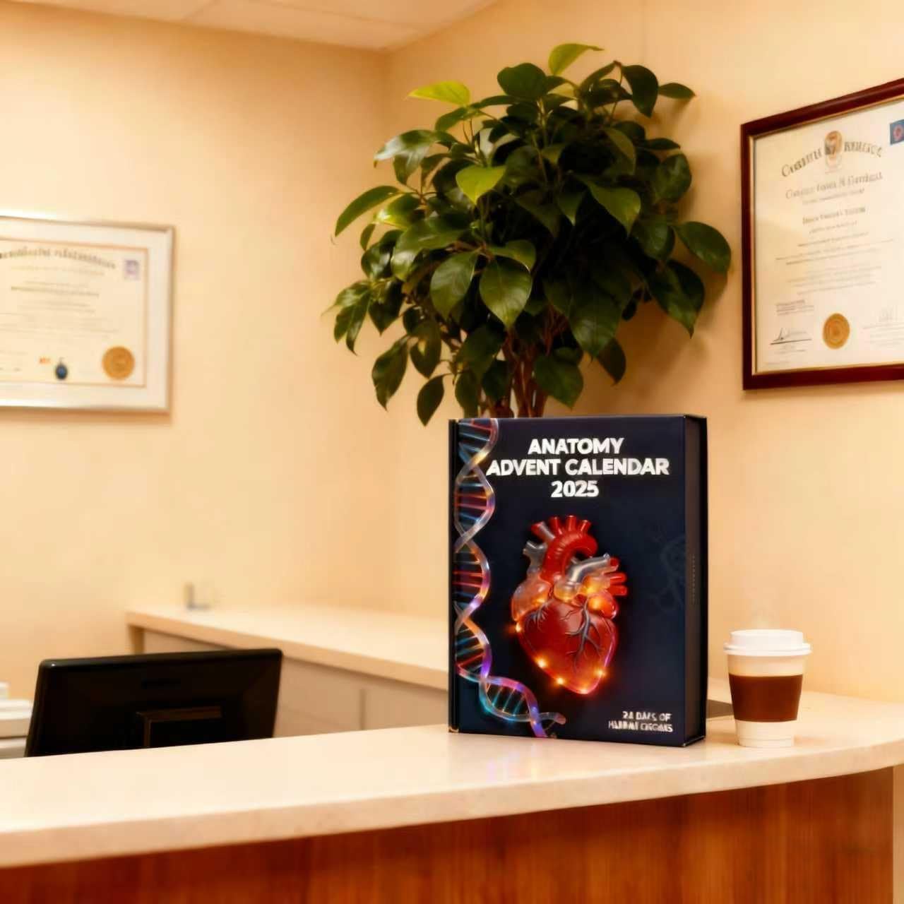 🔥Hot Sale Promotion 49% OFF🧬🫀2025 Anatomy Advent Calendar