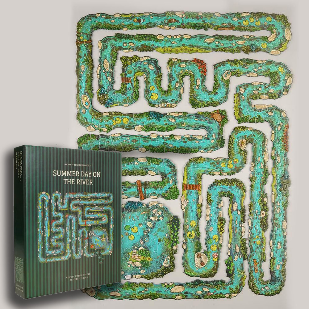 🧩 All-Edge Jigsaw Challenge — 🤯 Every Piece Is a Challenge