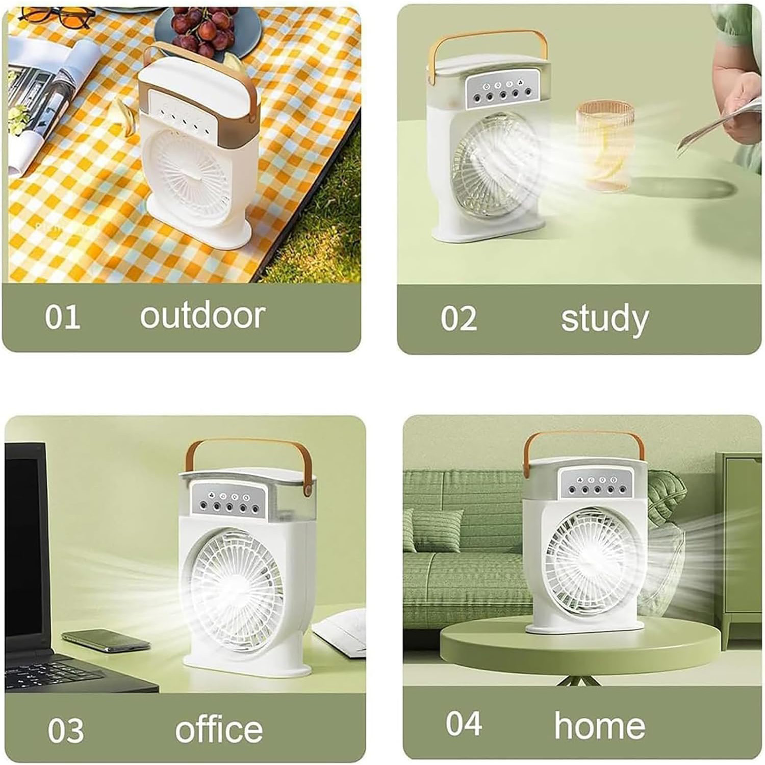[Copy]3 in 1 Air Cooler, save more electricity+FREE Sun Protection Film Glass Film