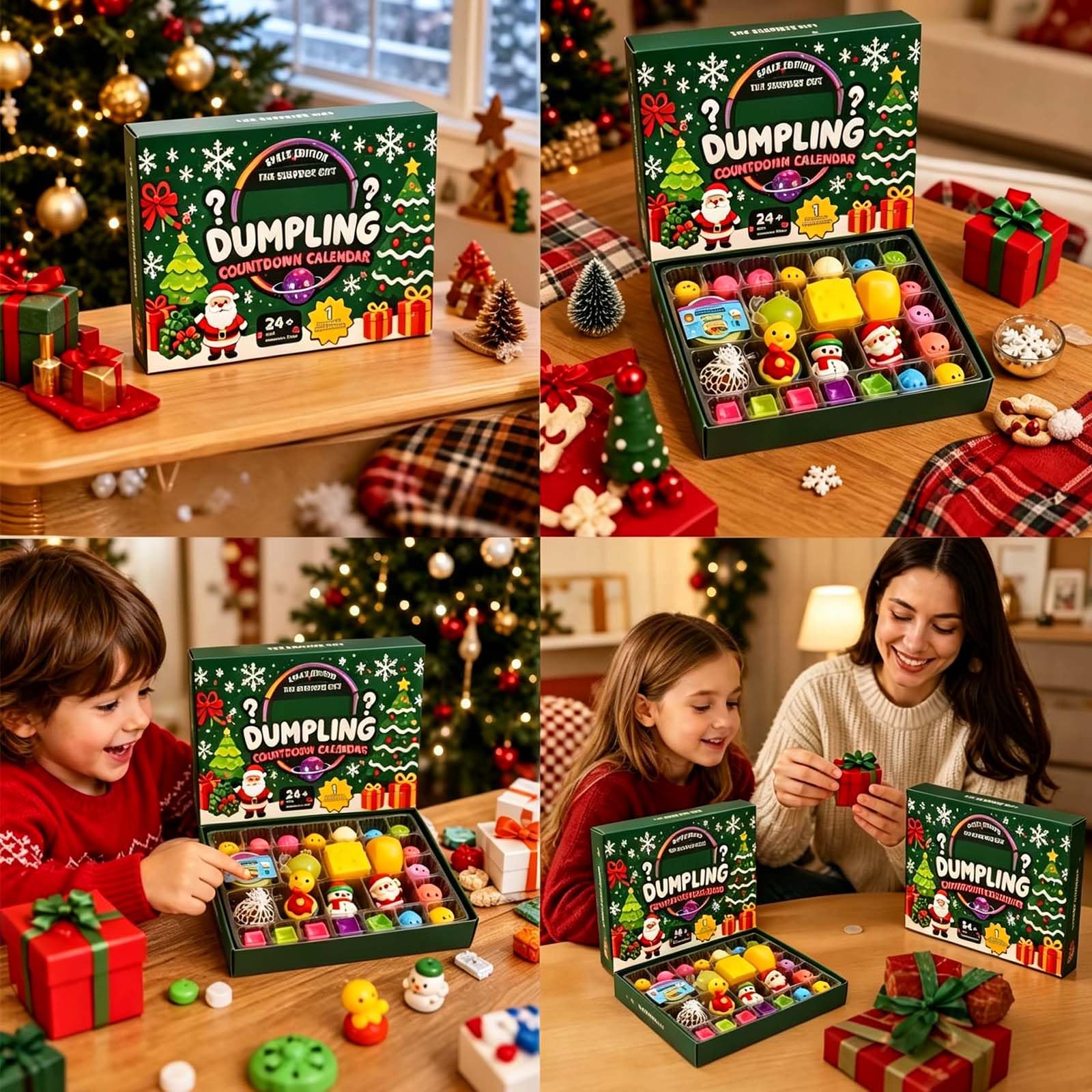 🎄24-Day Christmas Squishy Advent Calendar