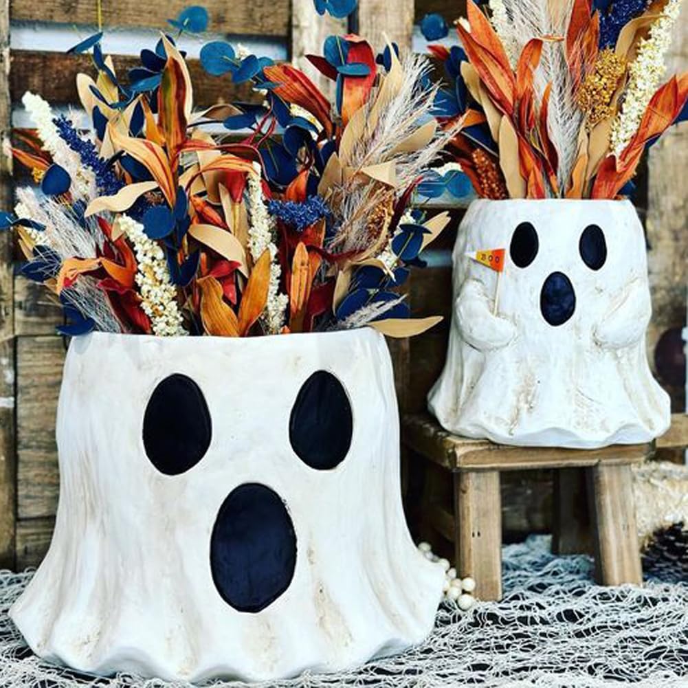 2024 New Cutest Ghost Bucket, Ghost Barrel, Halloween Planter