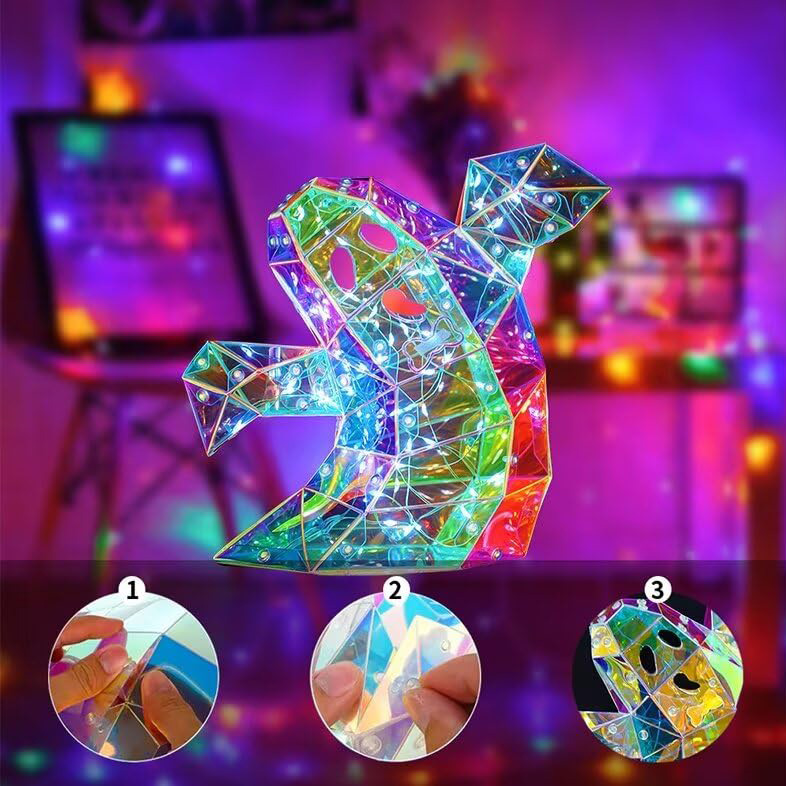 Prismatic Iridescent Spooky Ghost