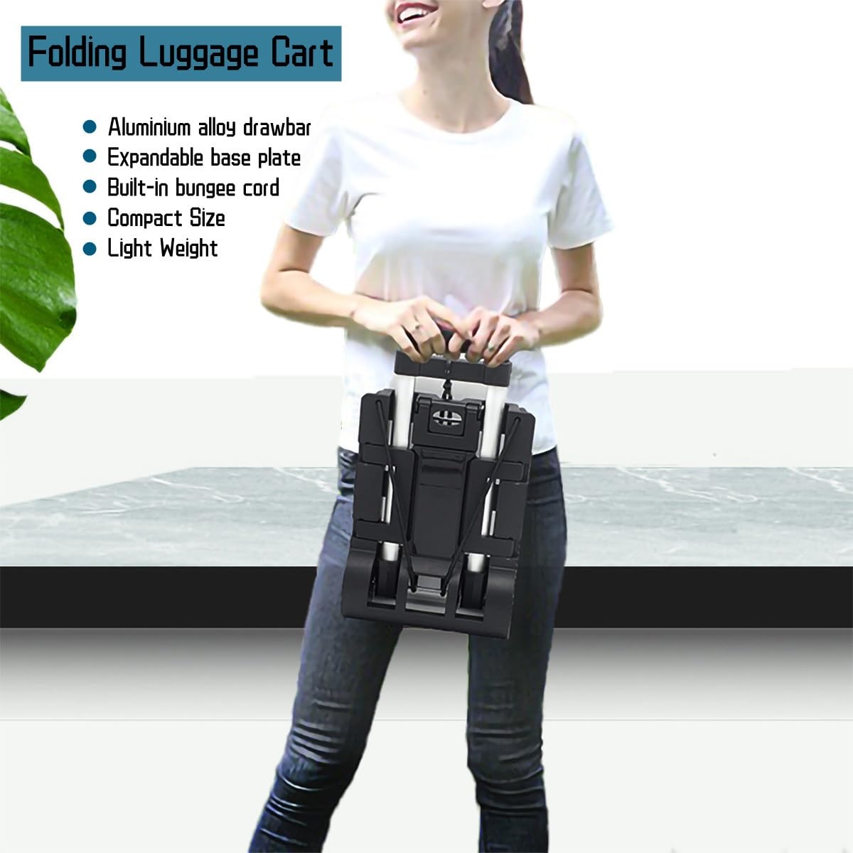 Folding Hand Truck Collapsible Light Duty Dolly