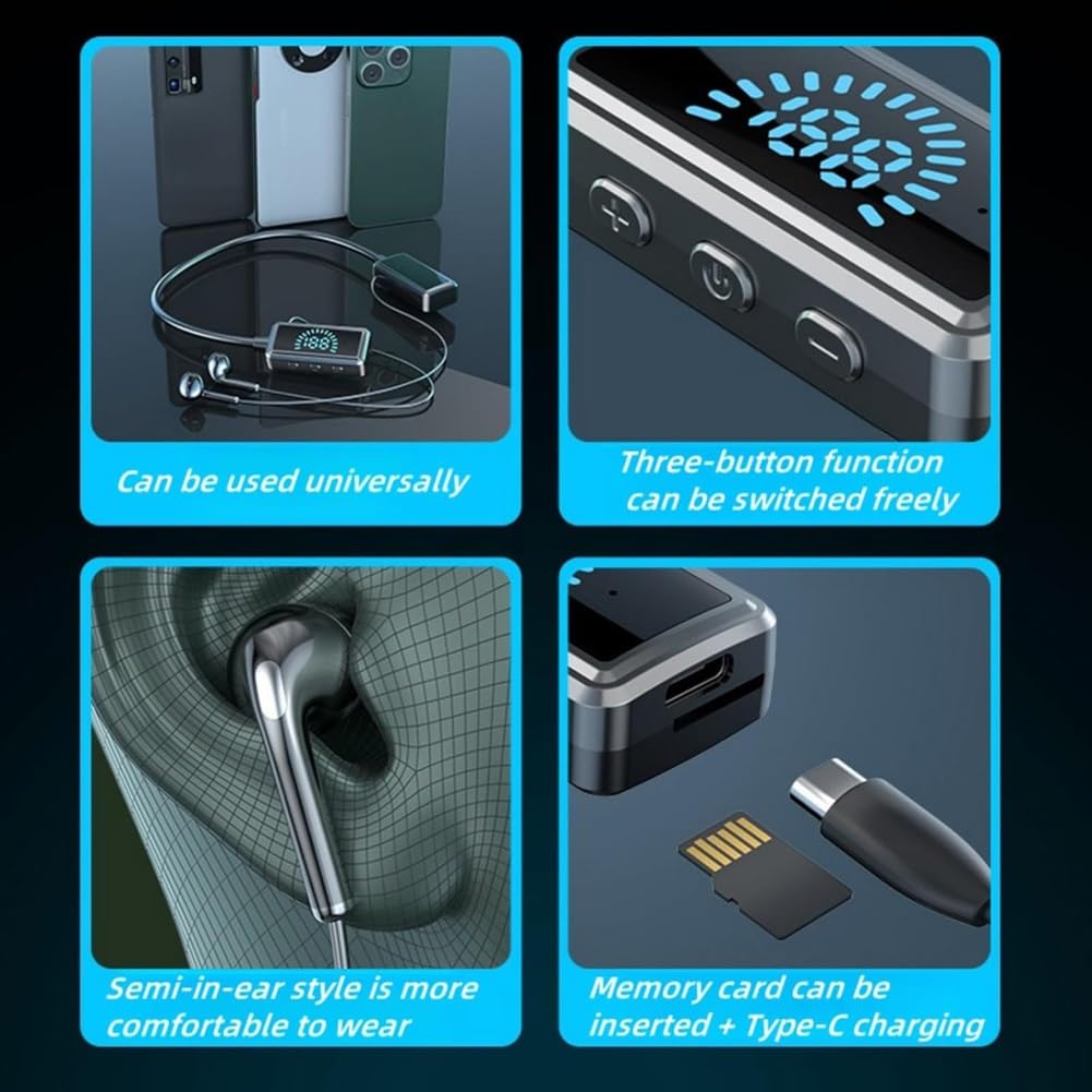 HOT-SELLING Wireless Sound Card and Audio Editing Earphones