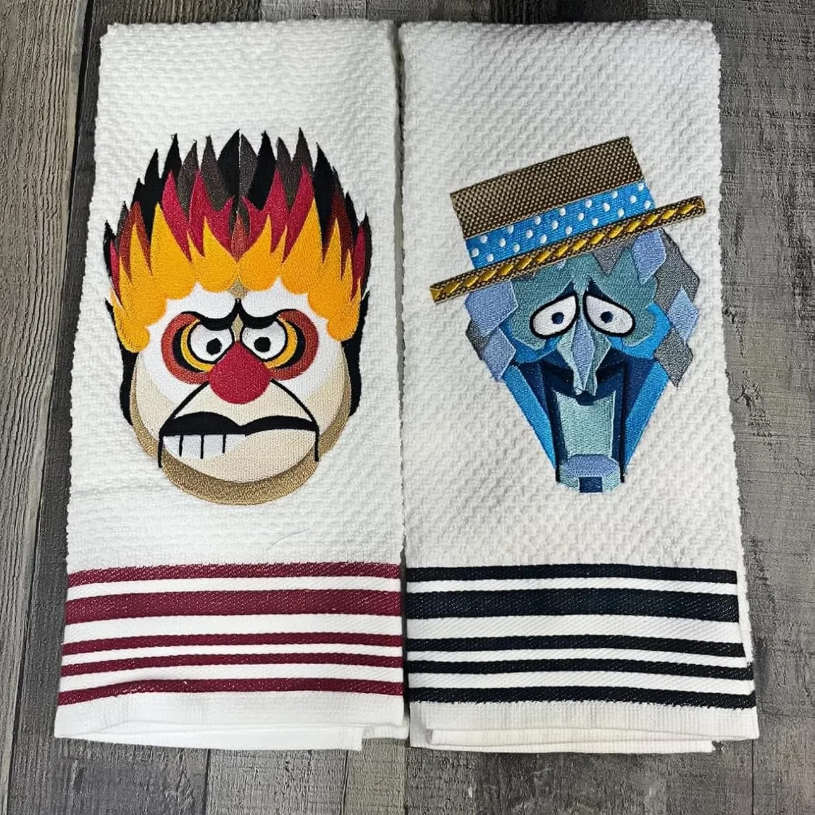 🔥Christmas Sale 49% OFF - Heat Miser Snow Miser Christmas Towel
