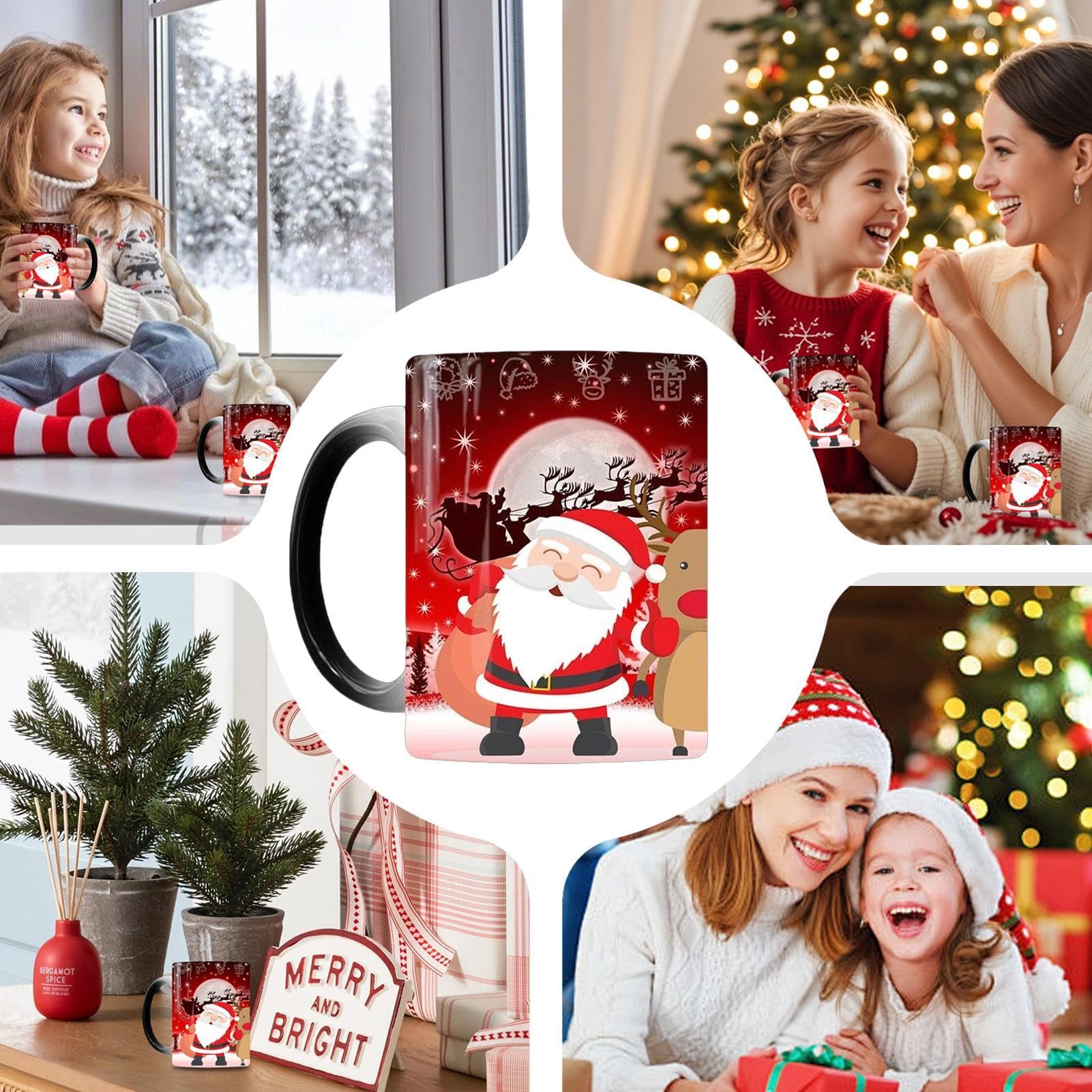 Magic Color Changing Christmas Mug